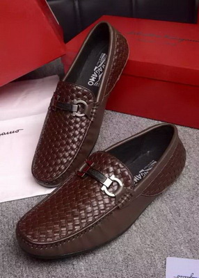 Salvatore Ferragamo Business Casual Men Shoes--022